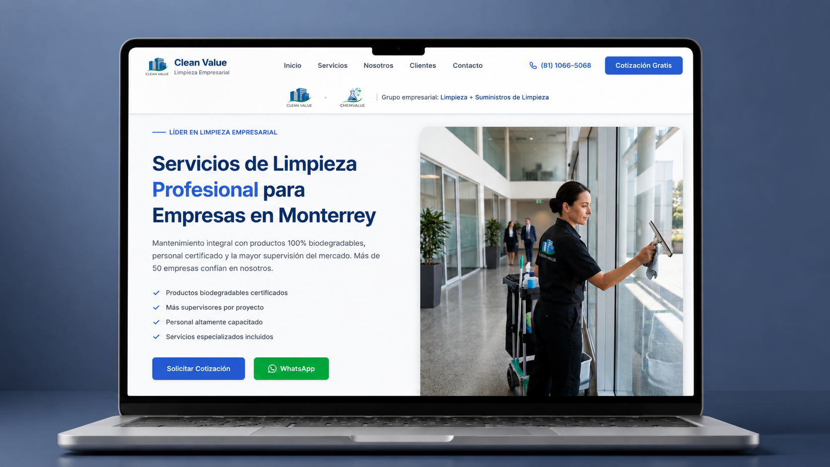 Clean Value — Business Cleaning Services Platform