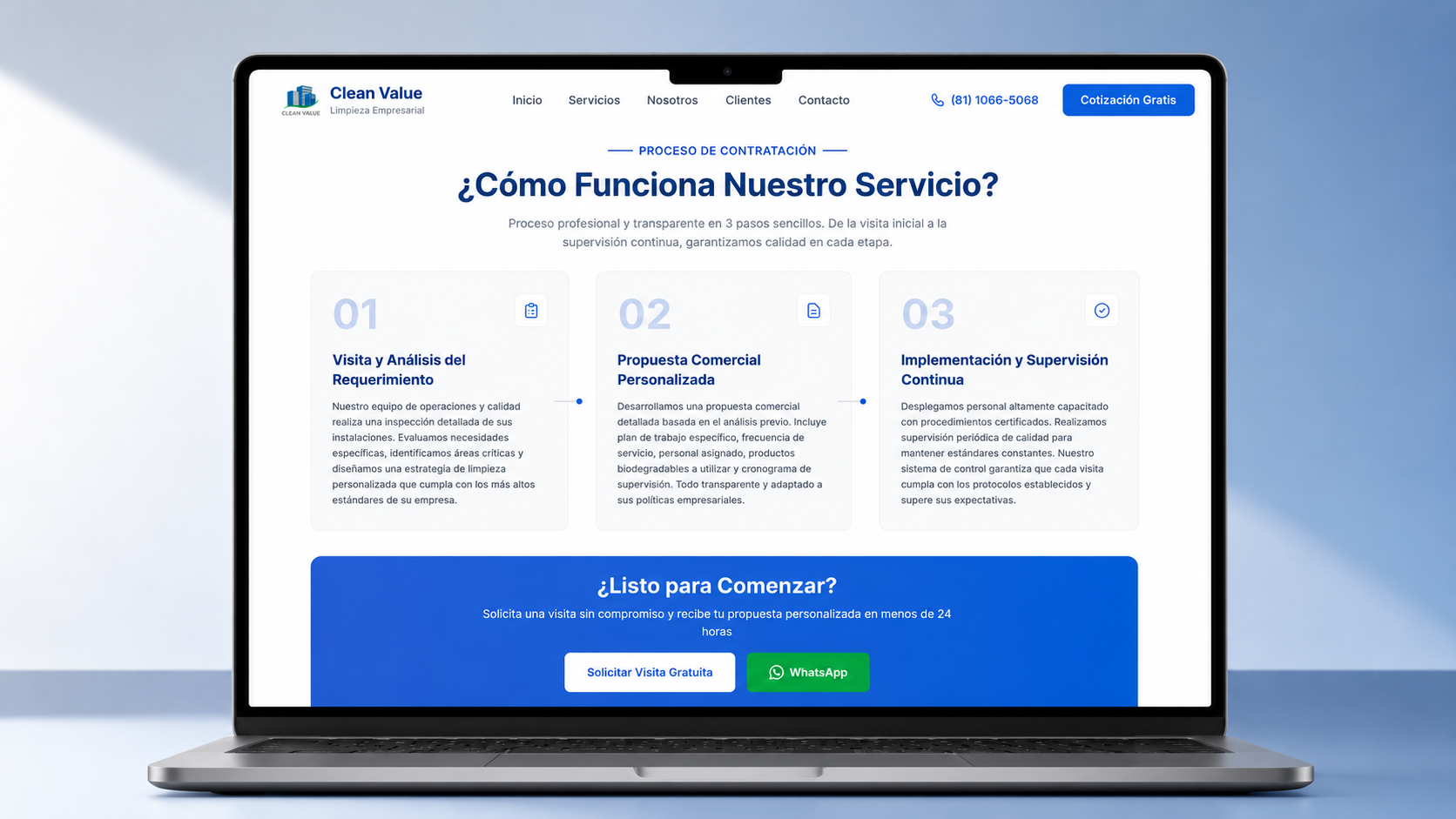 Clean Value — Business Cleaning Services Platform — photo 1