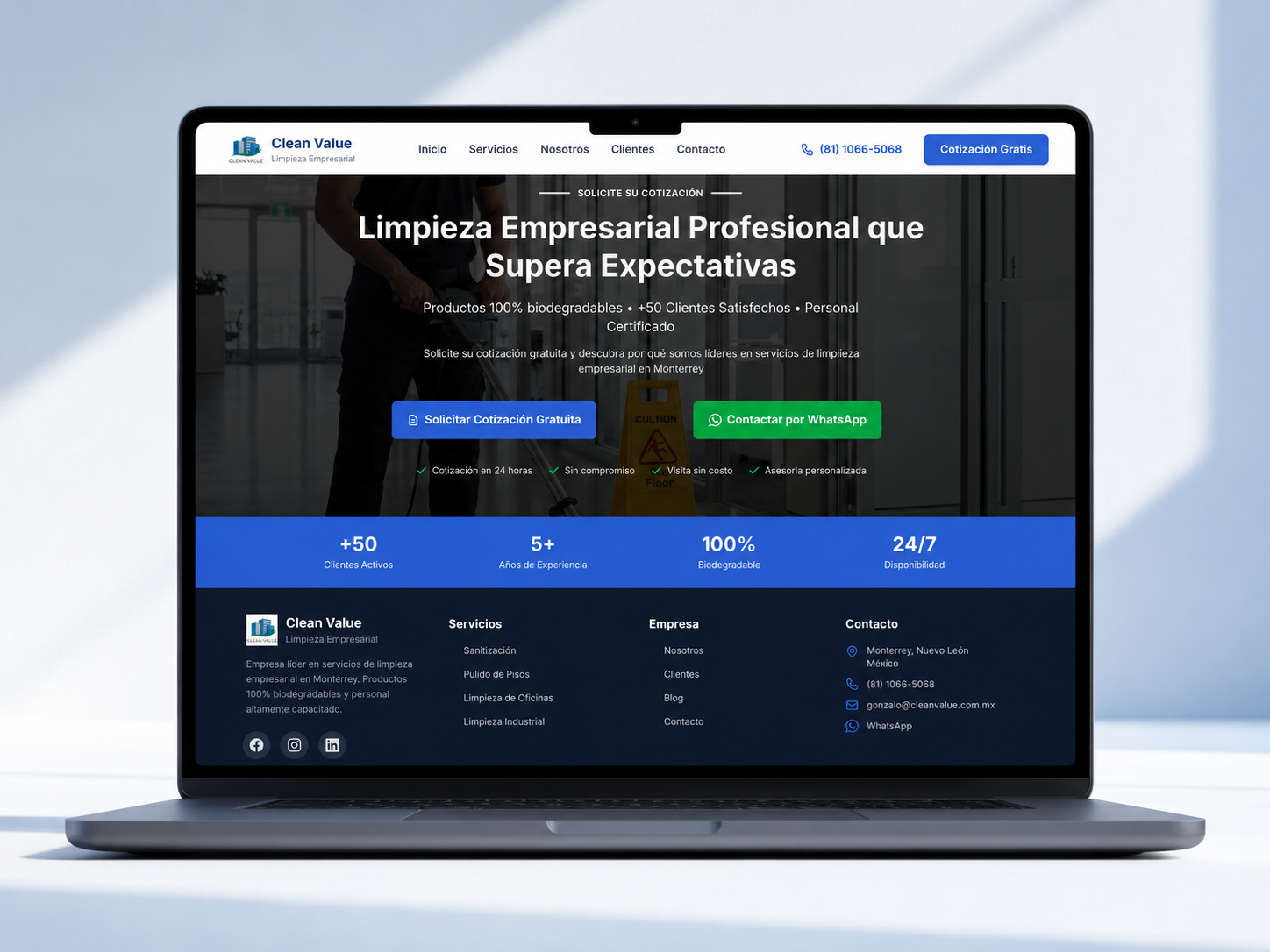 Clean Value — Business Cleaning Services Platform — photo 2