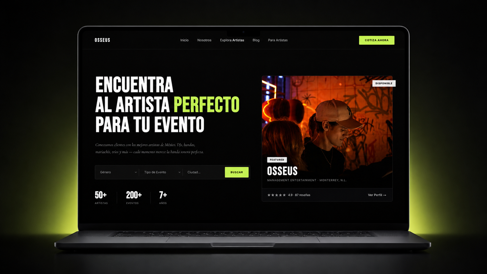 OSSEUS — Music Artist Marketplace