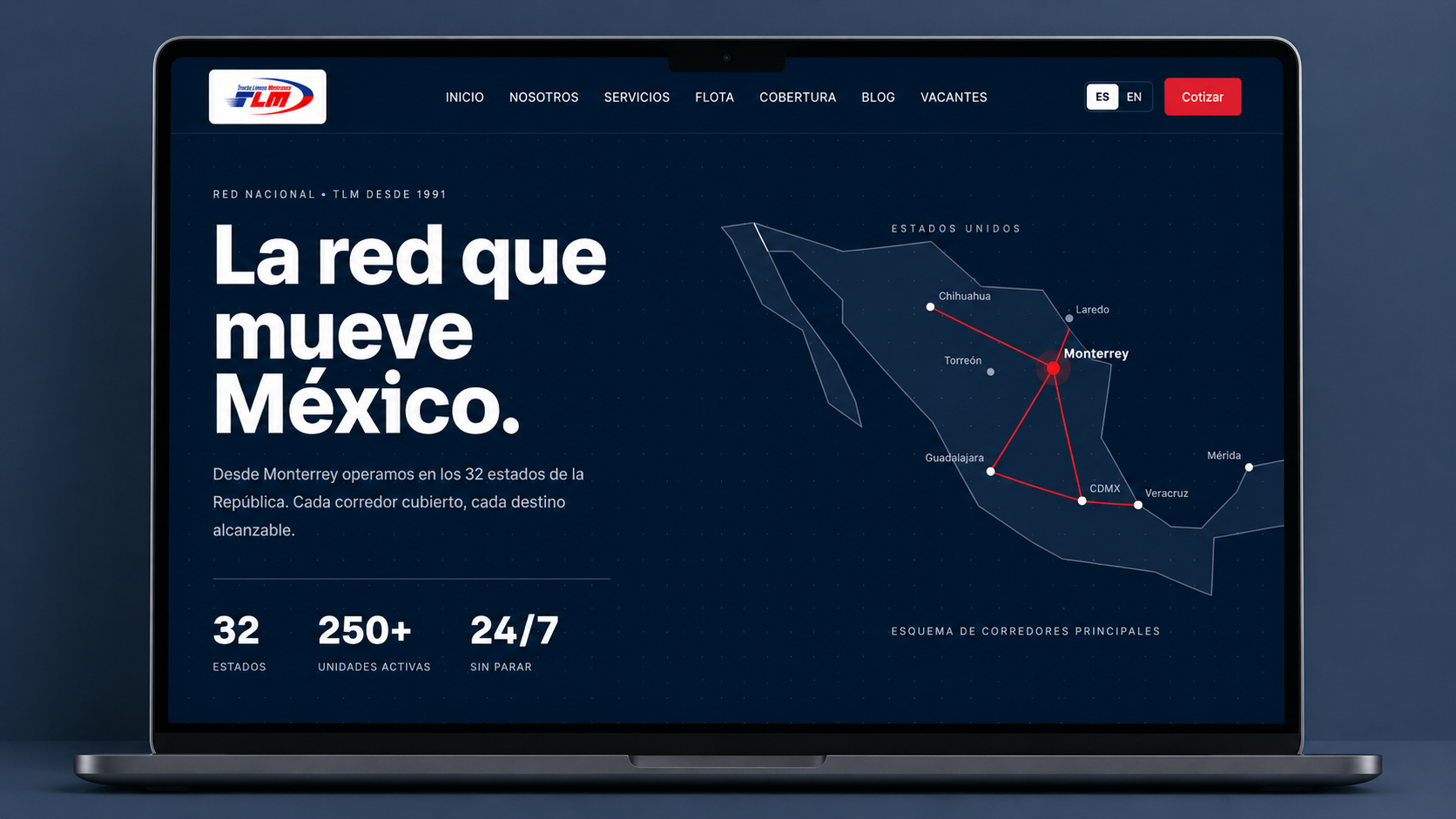 TLM — Freight & Logistics Corporate Platform — photo 3