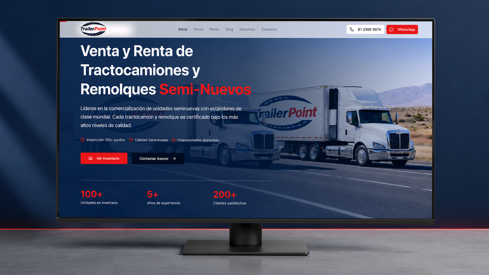 Trailer Point — Truck Sales & Rental E-commerce Platform