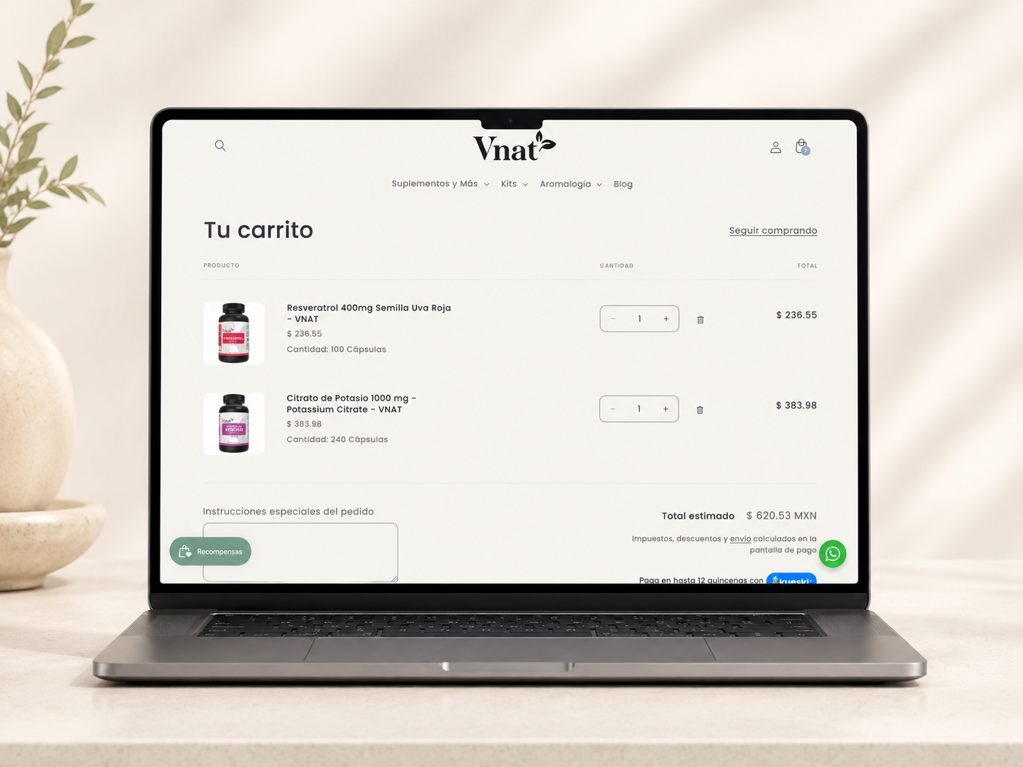 Vnat — Natural Supplements E-commerce — photo 4